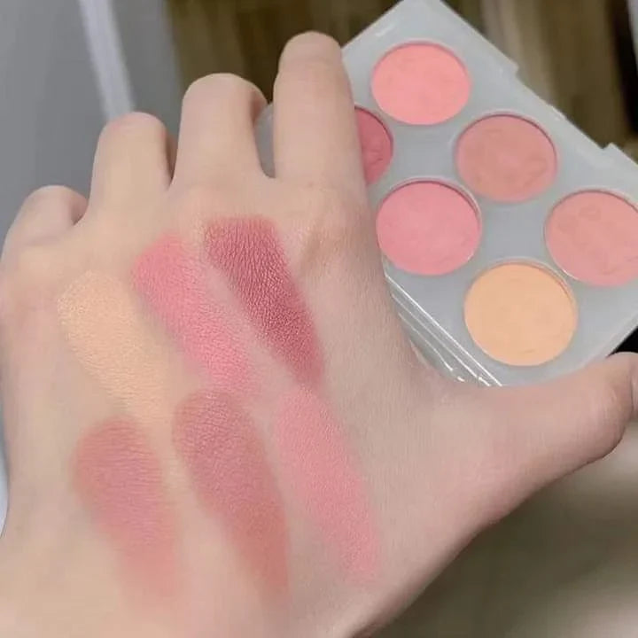 Miss Lara 6 Color Blush Palette