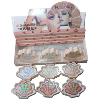 Mocallure Makeup Blushing Highlighters (6Pcs)