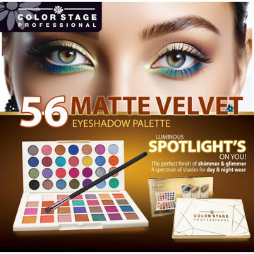 Color Stage Eyeshadow Palette (56 Colors)