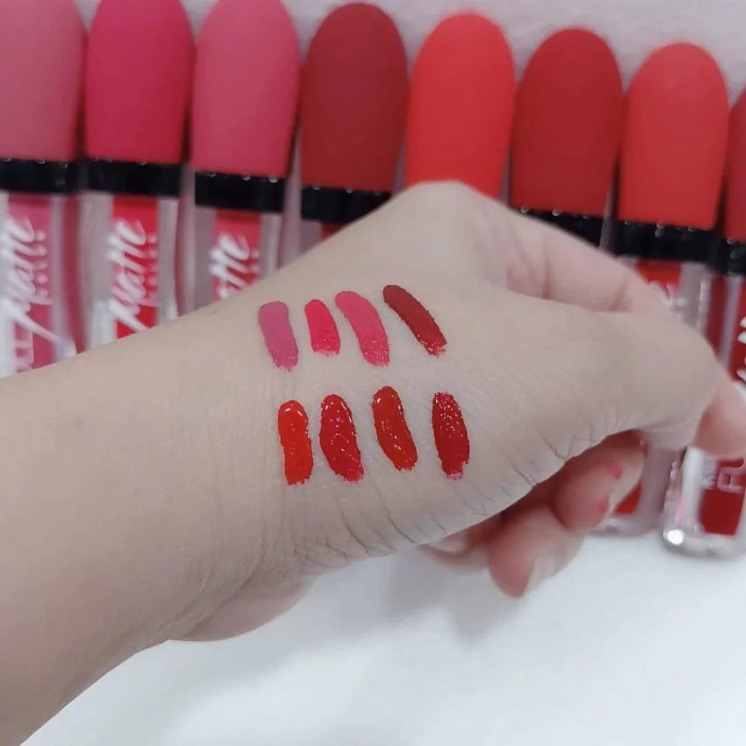 Kiss Beauty Matte Lipgloss 8Pcs Set