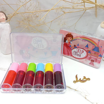 Qoiden Rose QR Doll 6pcs Lip Tint Box