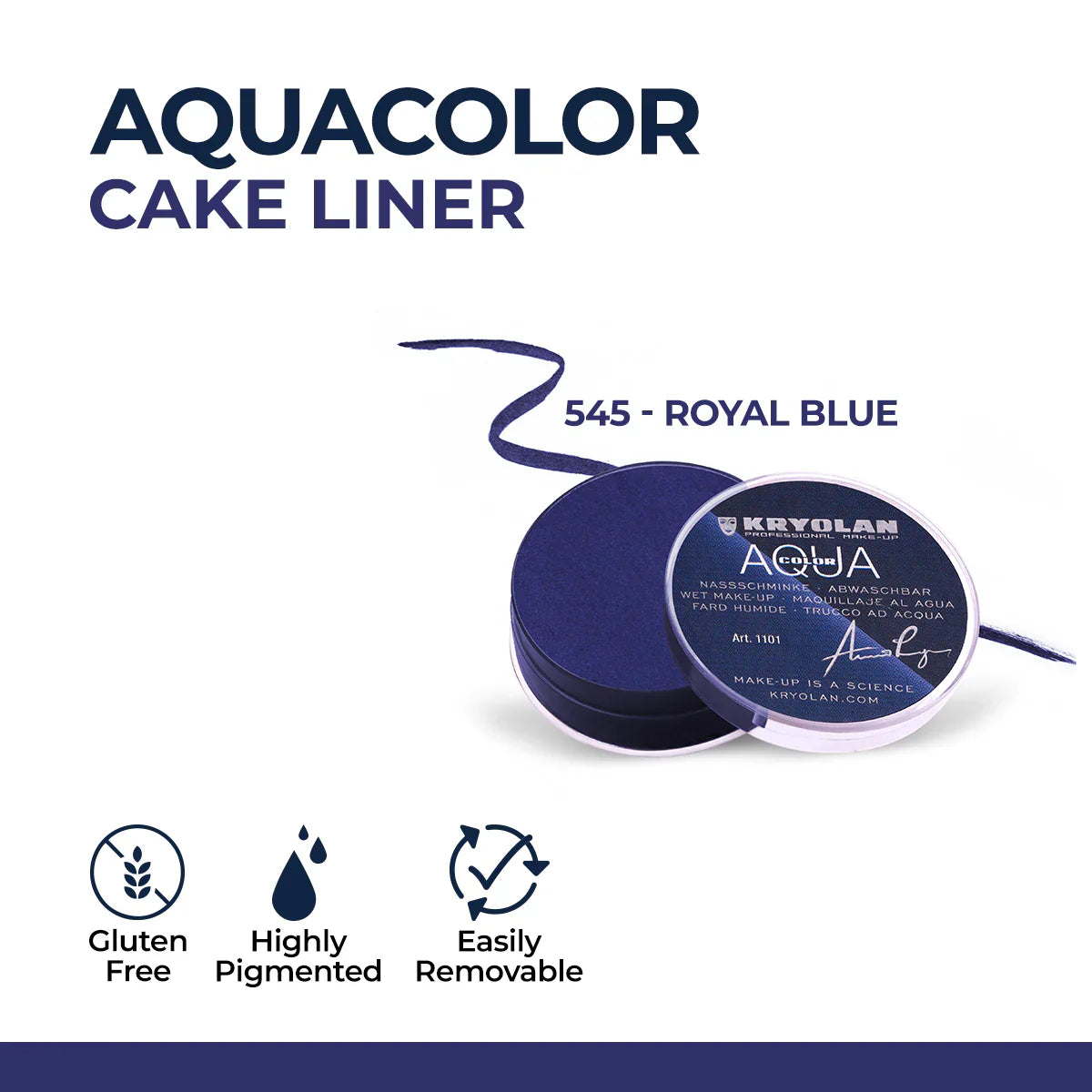 Kryolan - Aquacolor Cake Liner