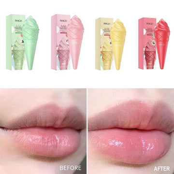 Hot Ice Cream Candy Color Waterproof Lip Gloss Makeup