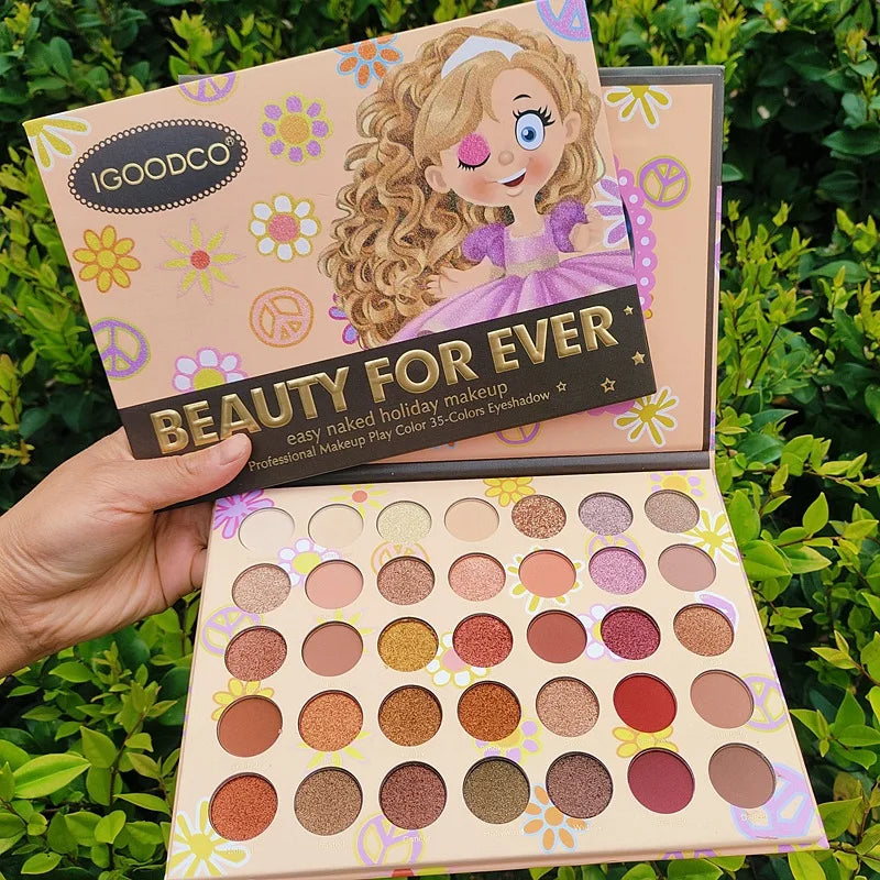 Igoodco Beauty For Ever 35 Color Eyeshadow Palette