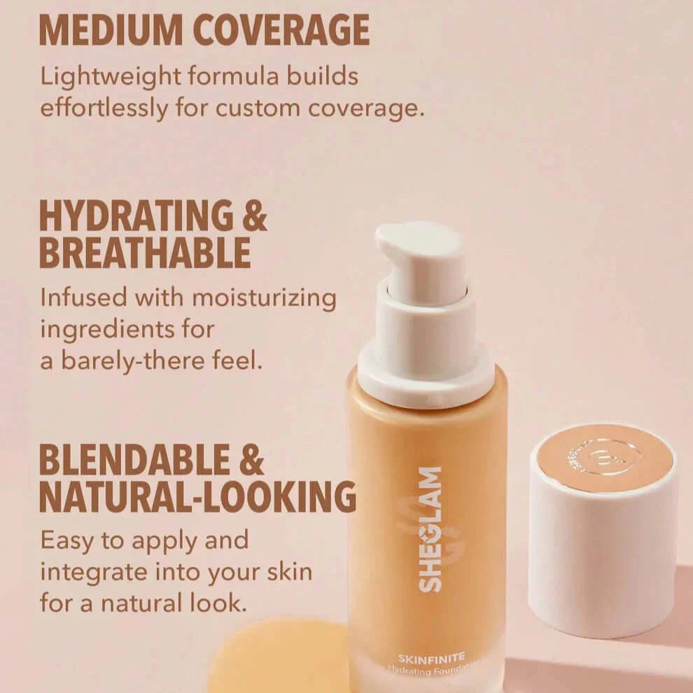 SHEGLAM Skinfinite Hydrating Foundation 40ml