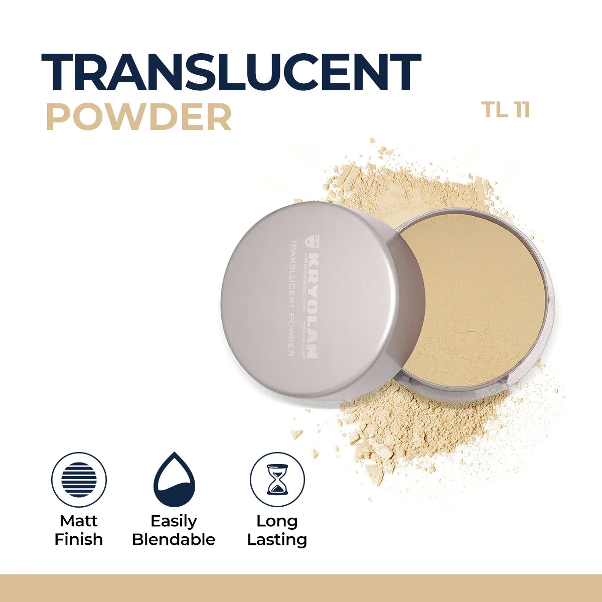 Kryolan - Translucent Powder 60g