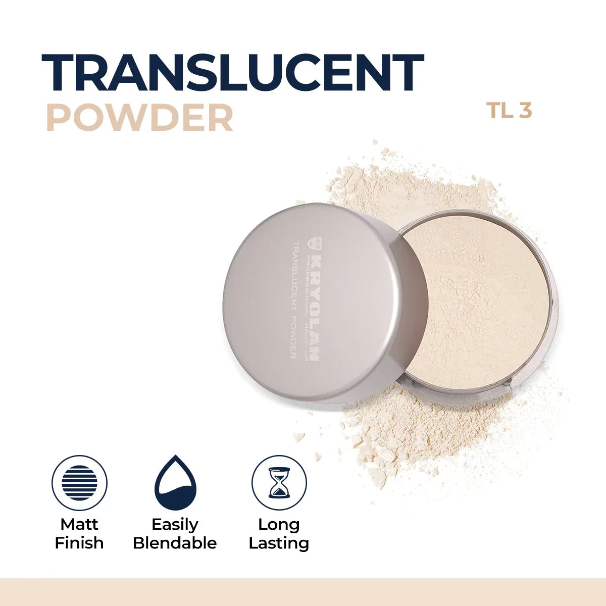 Kryolan - Translucent Powder 60g