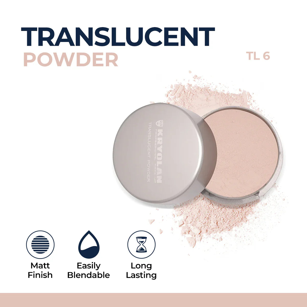 Kryolan - Translucent Powder 60g