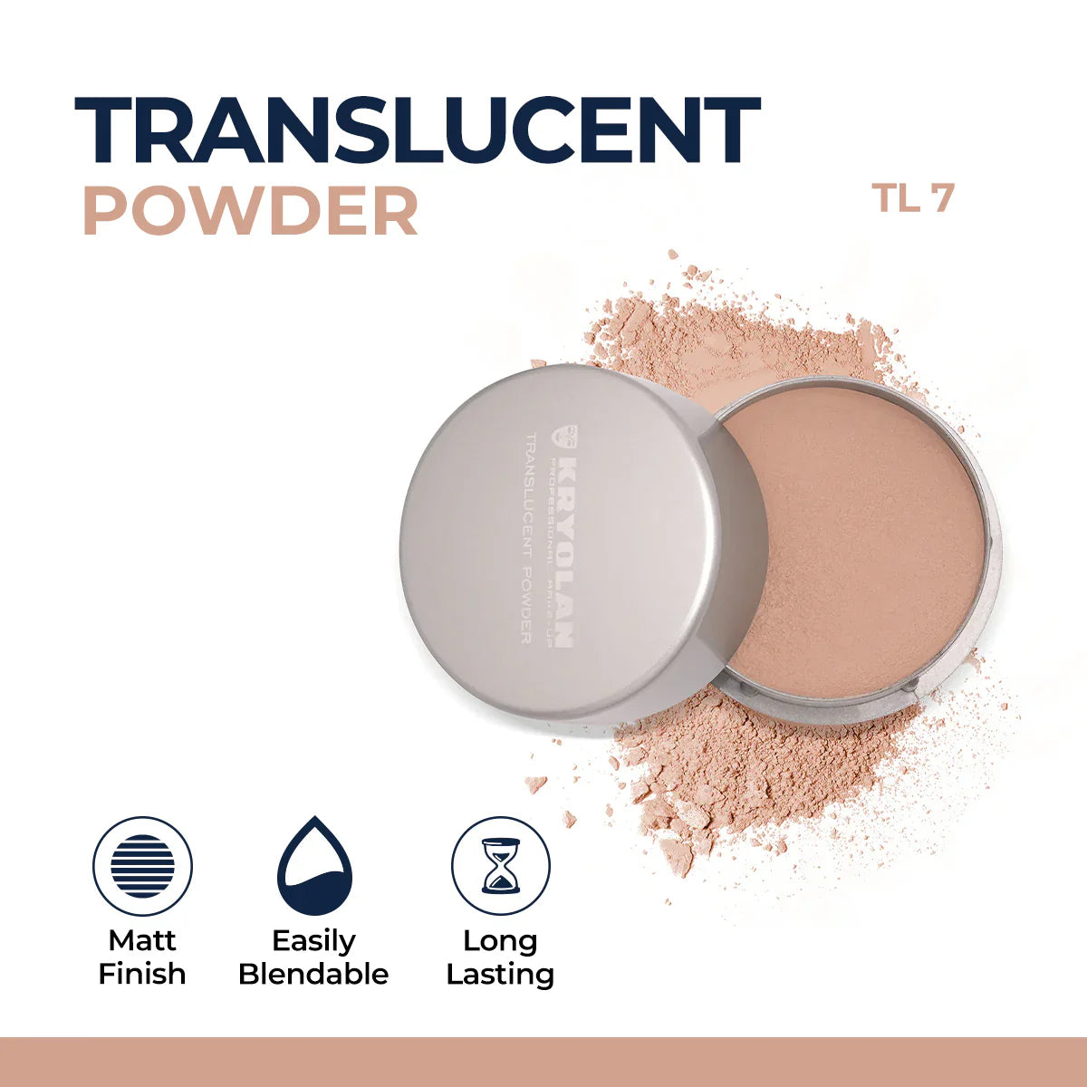 Kryolan - Translucent Powder 60g