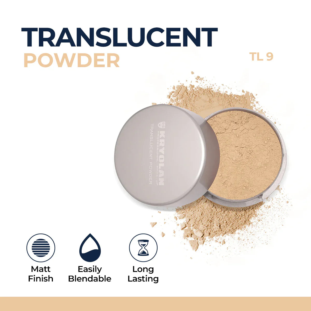 Kryolan - Translucent Powder 60g