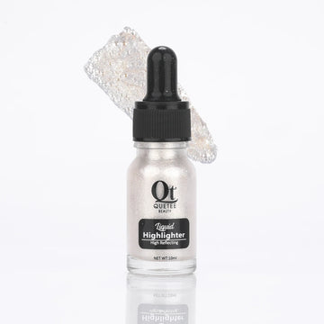 Quetee Beauty Liquid Highlighter Silver Color