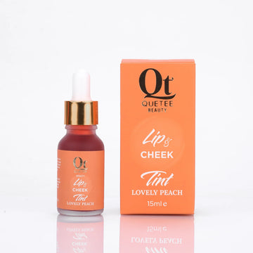 Quetee Beauty Lip & Cheek Color Lovely Peach