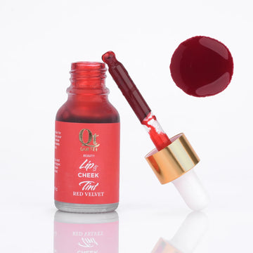 Quetee Beauty Lip & Cheek Color Red Velvet