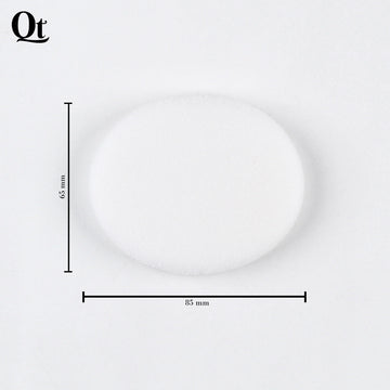 Quetee Beauty Oval-shaped makeup Puffs White Color