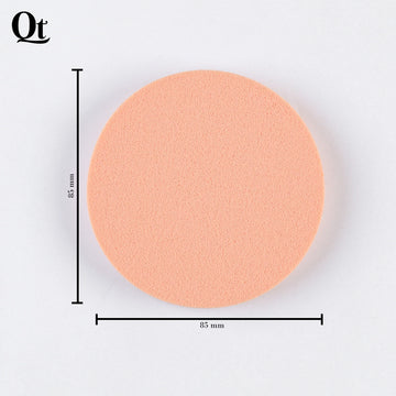 Quetee Beauty Round Shape Makeup Puffs in Skin Color