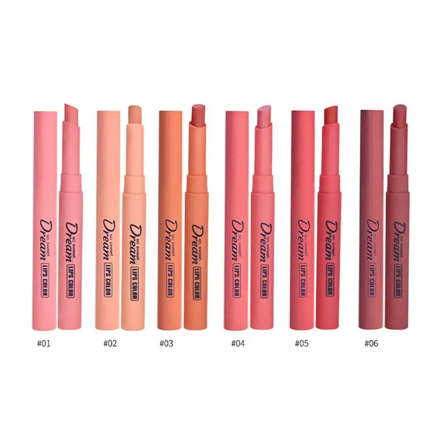 Heng Fang Silky Touch Refreshing Matte Dream Lips (6 PACK)