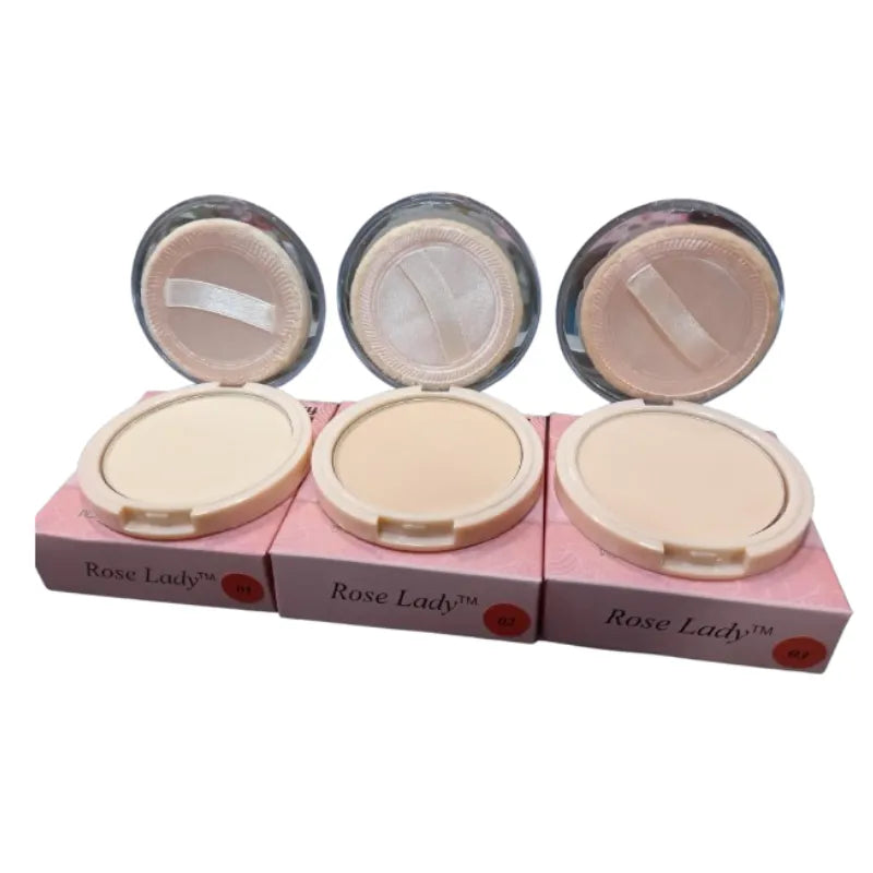 Rose Lady Face Powder Avaliable In 3 Shades