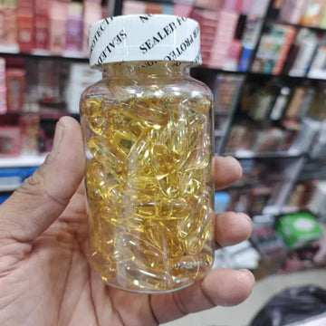 Vitamin E Fish Oil Capsule 100 Pcs in 1 Jar