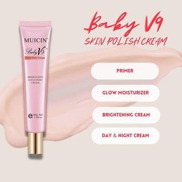 Muicin - V9+ Lazy Girl Day & Night Skin Polish Cream Tube