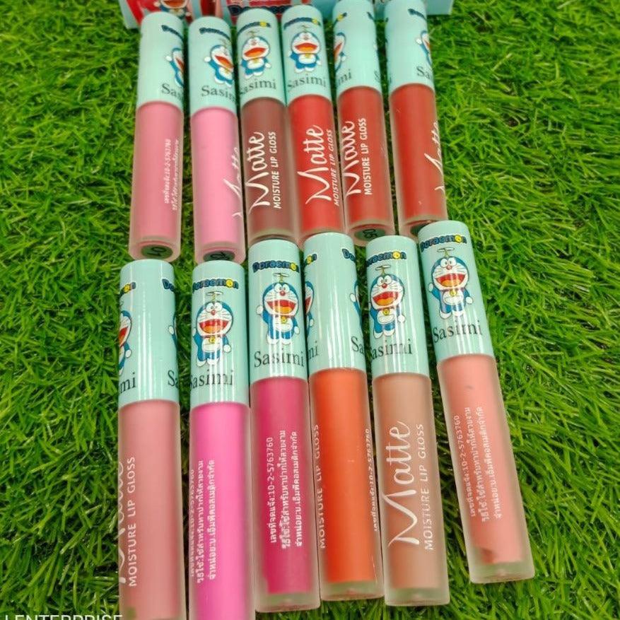 Dormeon Matte Lip Gloss 12 Pcs