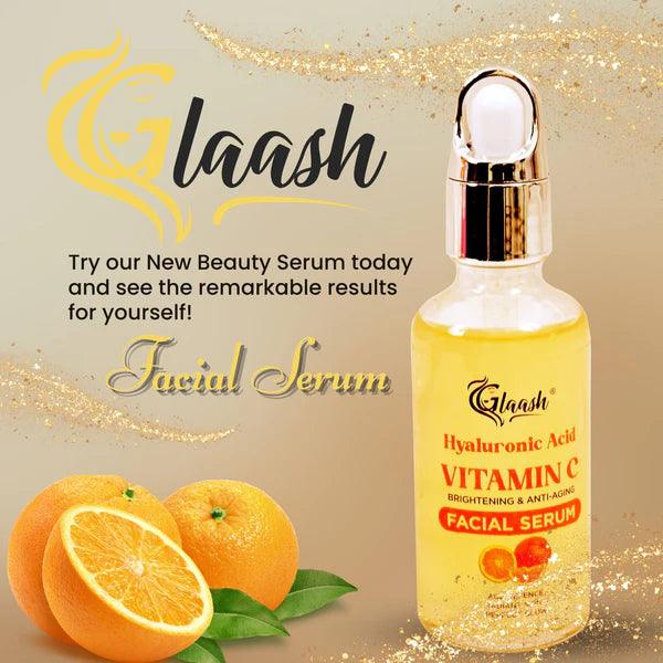 Glaash Pack of 03 Serum + Soap + Toner With Free Gift Plum Fatale Tint