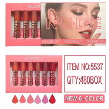 Nude Lip Gloss Pack of 6