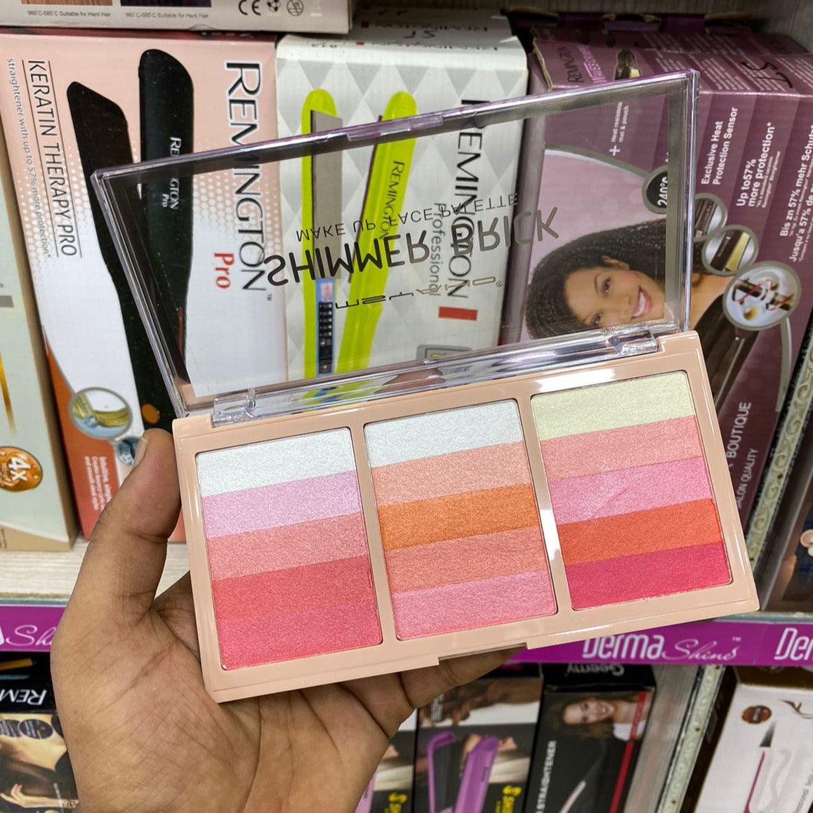 Msyahoo 15 Colour Highlighter + Blusher kit