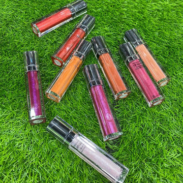 Pack of 9 Crystal Shinner Glossy Lip Gloss