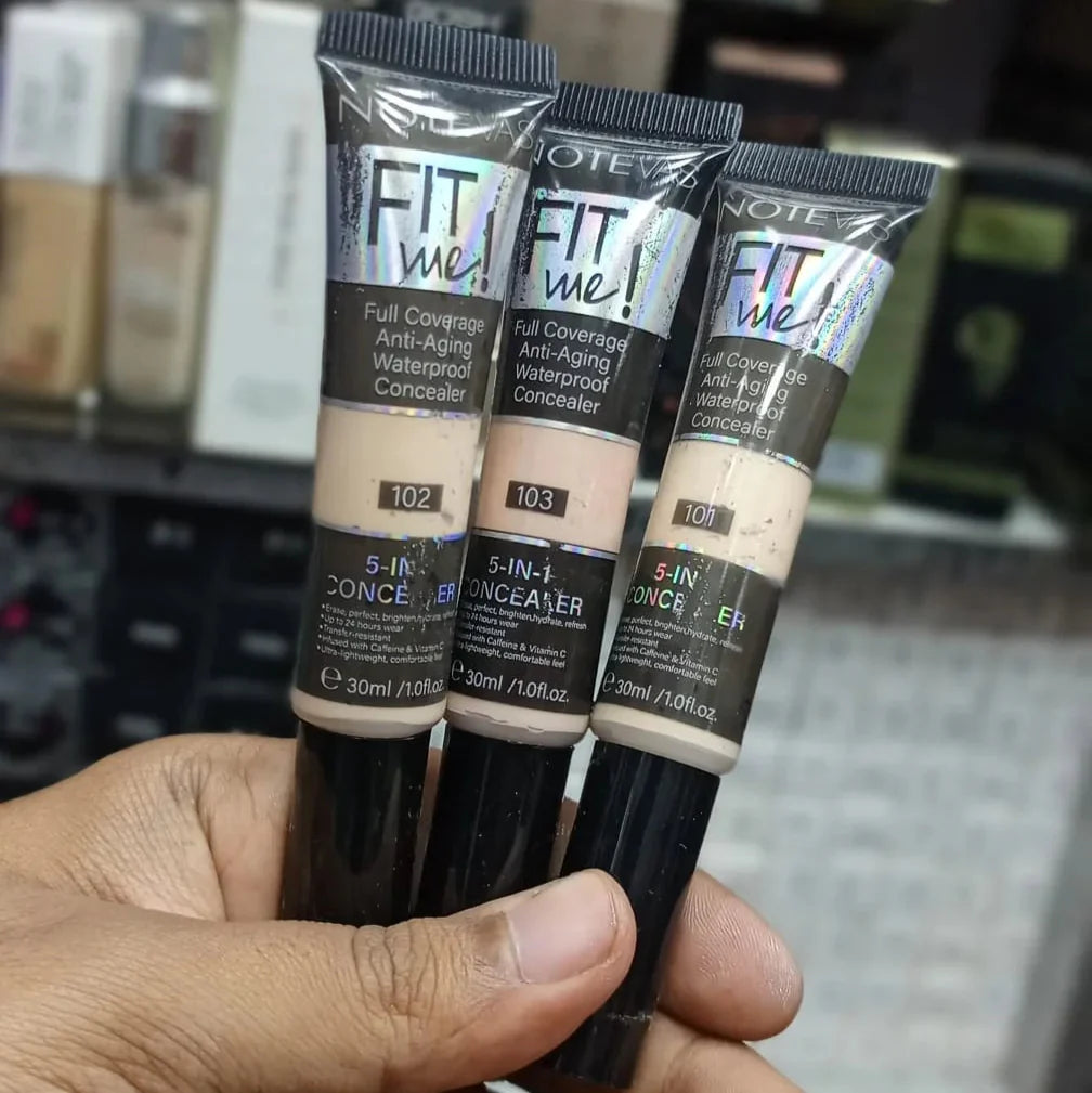 Fitme Full Coverage Water Proof Anti Aging  5 in 1 Concealer