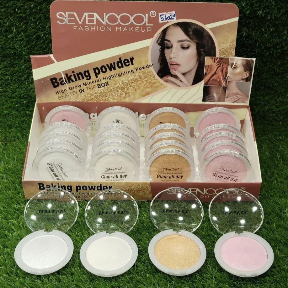 Seven Cool Single Highlighter (4 Pcs)