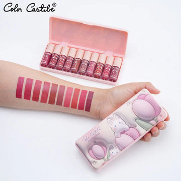 Color Castle Mini Matte LipGloss 10 in 1 Pack