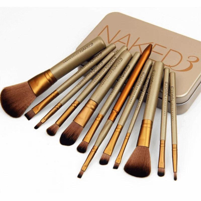 12pcs/set NAKED3 Power Brush