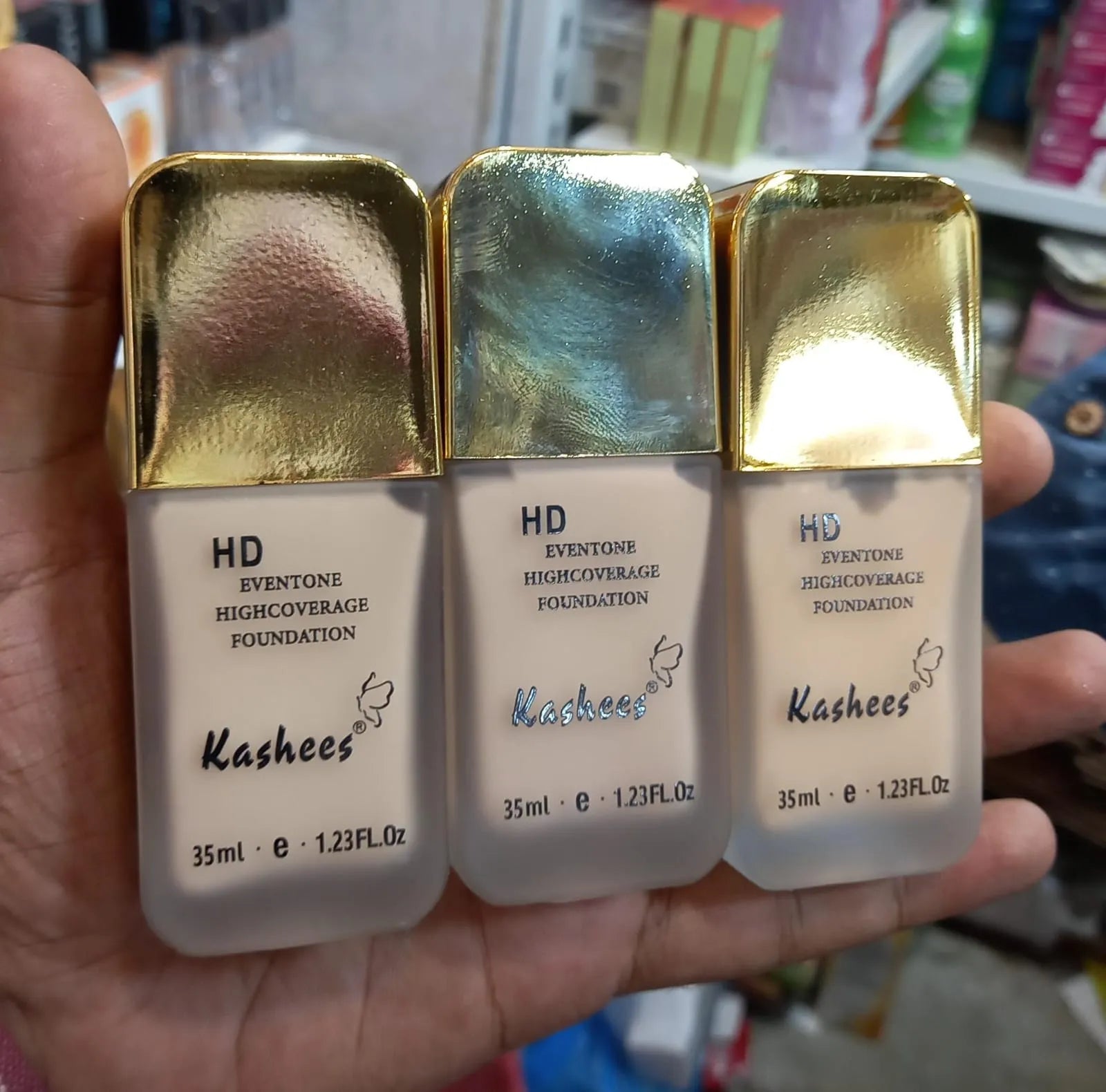 Kashees Eventone Highcoverage Foundation 35ML