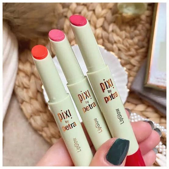 Original 100% Pixi Lip Glow Tinted Lip Balm Pack of 3