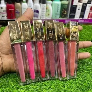 Miss Rose Lip Gloss Pack of 6