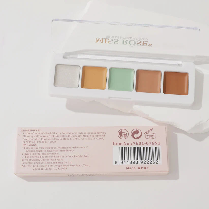 Miss Rose All-Round Conceal Palette (5 Colors)