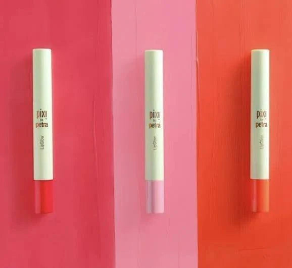 Original 100% Pixi Lip Glow Tinted Lip Balm Pack of 3