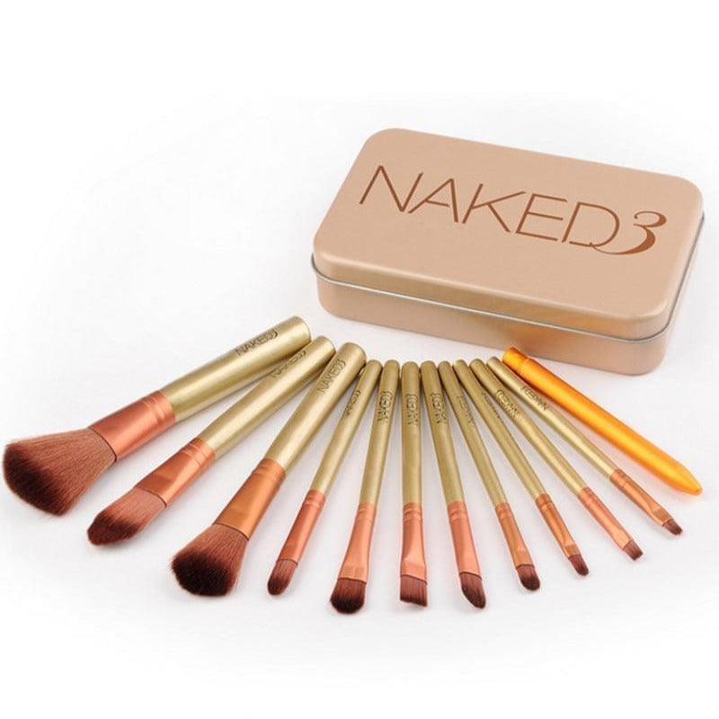 12pcs/set NAKED3 Power Brush