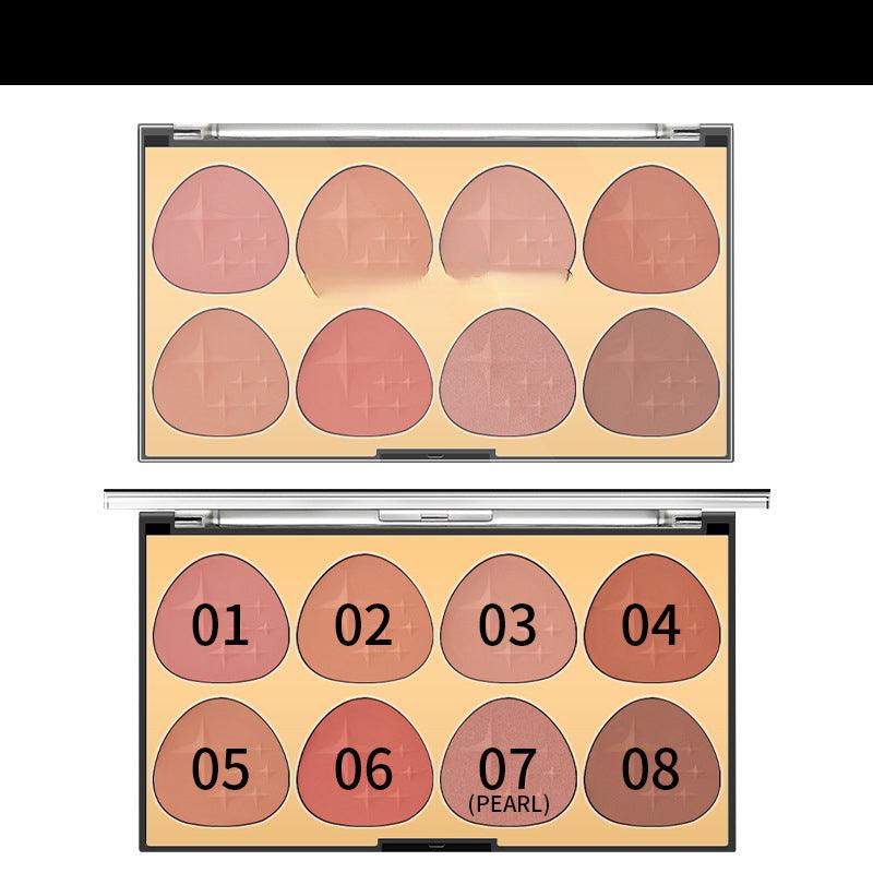 8 Colors Miss Rose Blush Palette