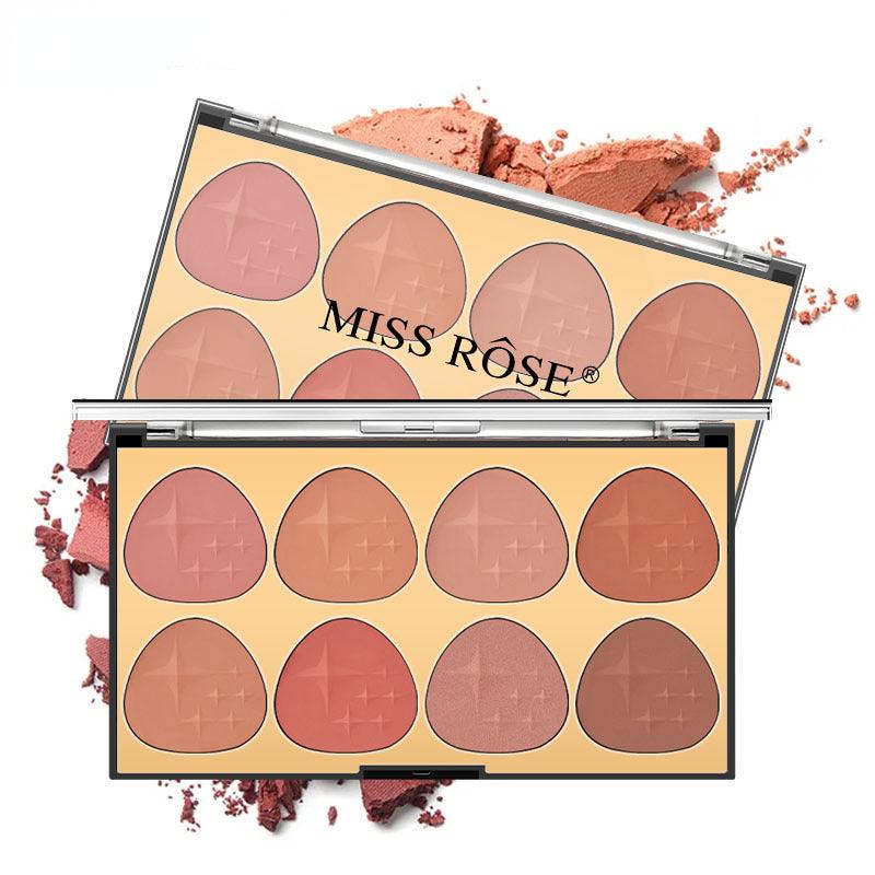 8 Colors Miss Rose Blush Palette