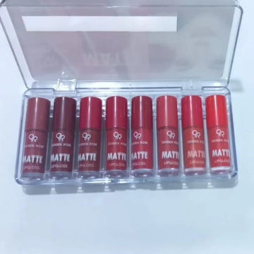 8 pc Professional Matt Lip Gloss