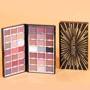 42 Color Miss Rose Matte Shimmer Eye Shadows Palette