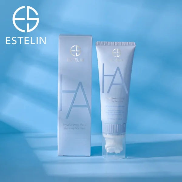 Estelin Brightening Lightening Facial Cleanser Hyaluronic Acid Hydrating Face Wash – 100g