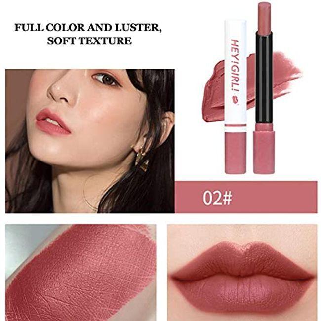 4 Pcs Hey Girl Velvet Matte Lipsticks