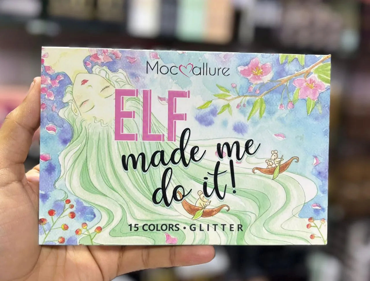 Mocallure Elf Glitter Eyeshadow Palette