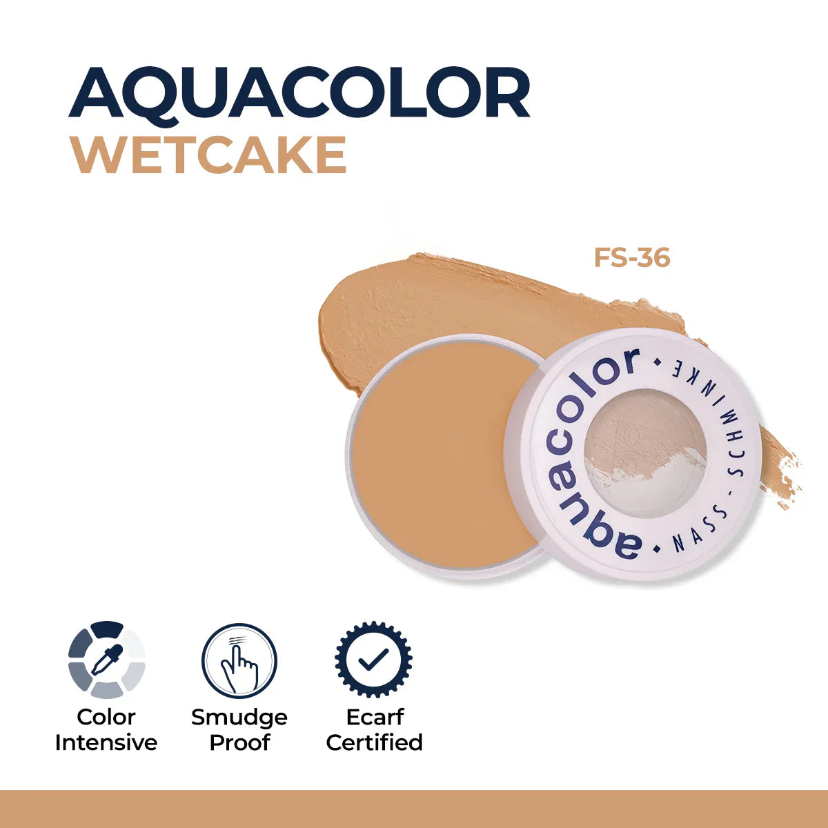 Kryolan - Aquacolor wetcake