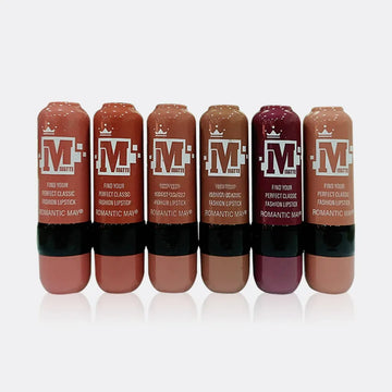 Romantic May Matte Lipsticks Multi Edition Pack of 6