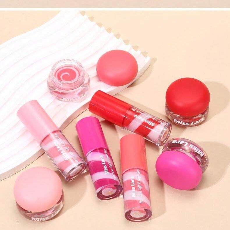 Miss Lara Lip Gloss and Lip Balm 2pcs Set