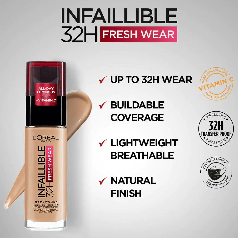 Loreal - Infallible Foundation 32H Fresh Wear