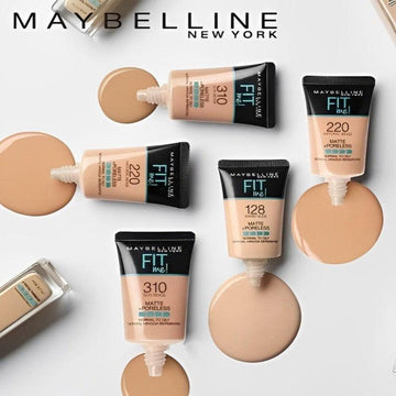 New York Fitme Maybelline Matte Poreless Foundation Tube